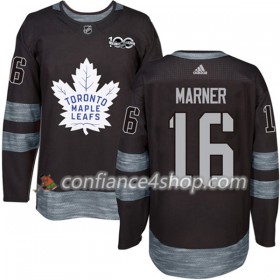 Adidas Maillot de Hockey Toronto Maple Leafs Mitchell Marner 16 1917-2017 100th Anniversary Noir Authentic - Homme